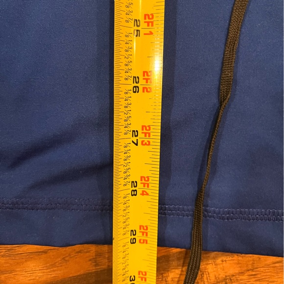 Hurley tee men’s Large blue long sleeve shirt performance stretch MFG active - Picture 4 of 8